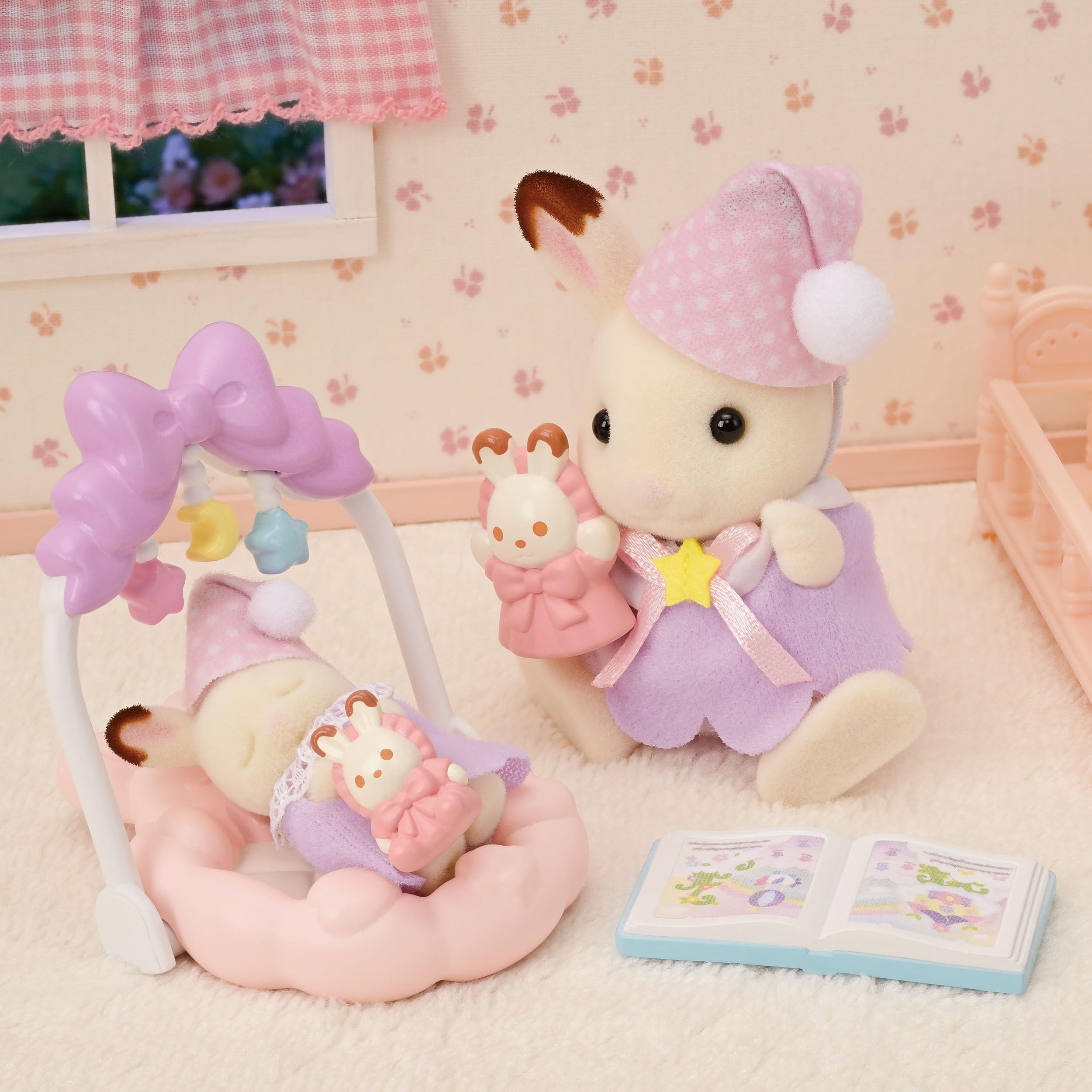 Epoch Sylvanian Families Dollhouse Set DF-27 - Sleep Together Toy Set Age 3 and Up- Japan Figure Store - #1 Bring To You The Best Japanese Goods