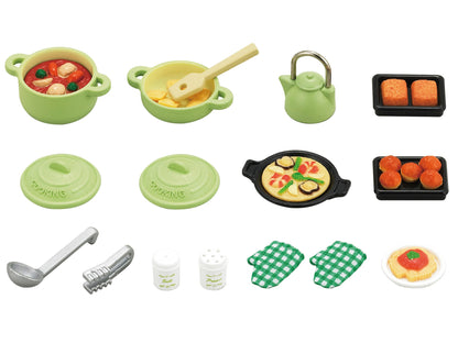 Epoch Sylvanian Families Toy Cooking Set - Dollhouse Furniture for Ages 3 and Up- Japan Figure Store - #1 Bring To You The Best Japanese Goods