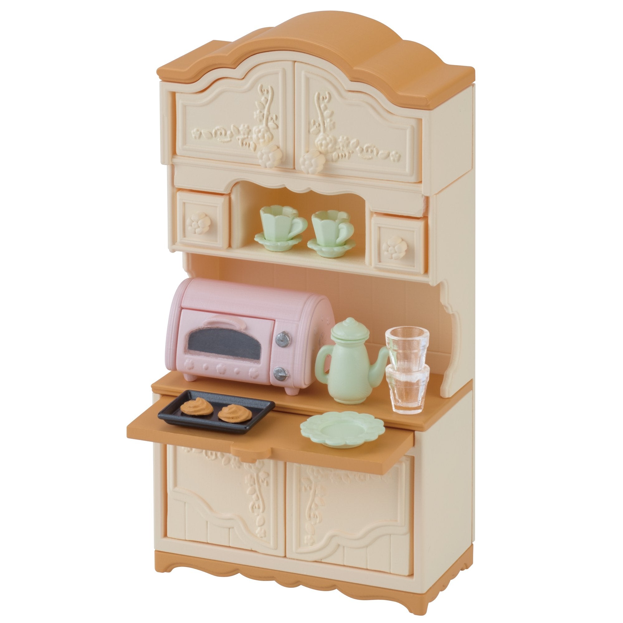 Epoch Japan Sylvanian Families Cupboard Toaster Set Ka-419- Japan Figure Store - #1 Bring To You The Best Japanese Goods