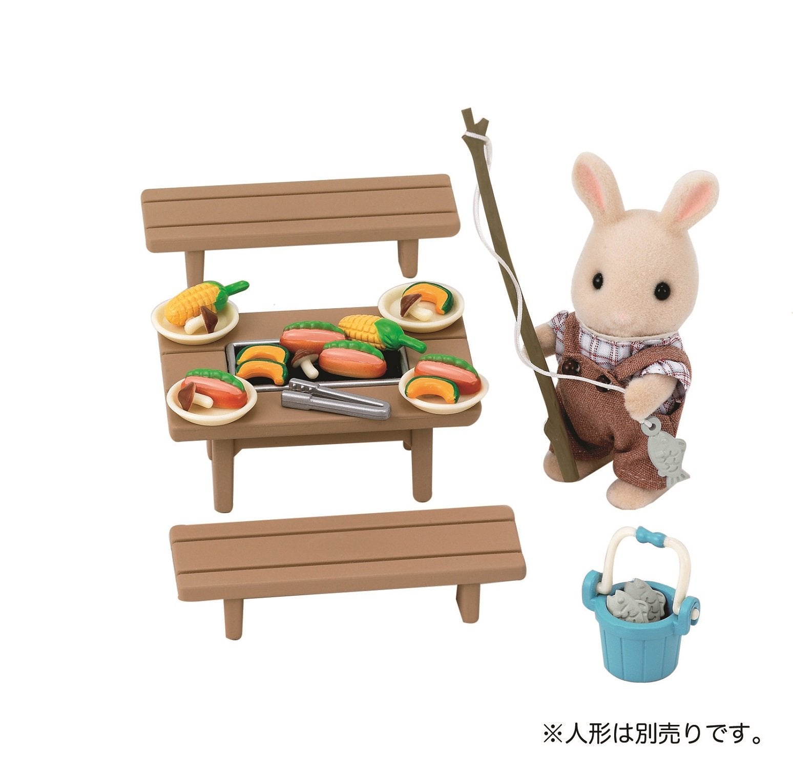 Epoch Sylvanian Families Barbecue Set Certified Toy Dollhouse for Ages 3+- Japan Figure Store - #1 Bring To You The Best Japanese Goods