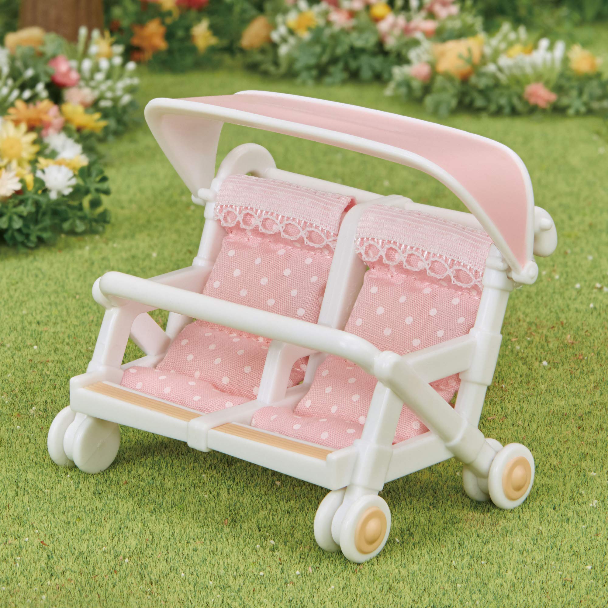 Epoch Sylvanian Families Dollhouse Two-Seater Stroller Toy Car-214 Suitable for Ages 3+- Japan Figure Store - #1 Bring To You The Best Japanese Goods