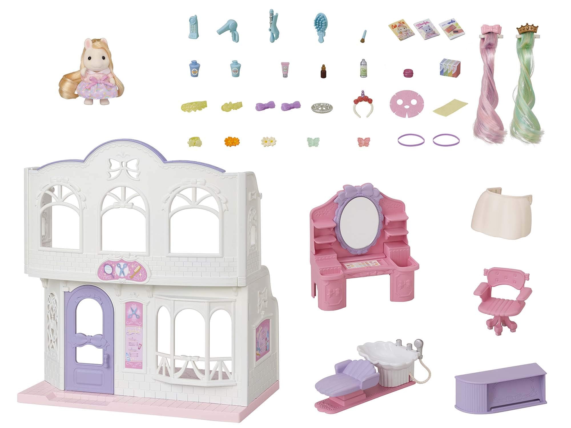 Sylvanian Families Hair Salon Epoch Fu-14- Japan Figure Store - #1 Bring To You The Best Japanese Goods