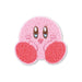 T's Factory Kirby Star Fluffy Embroidery Sticker HK-5541612Kb H5.7xW6.2xD0.3cm- Japan Figure Store - #1 Bring To You The Best Japanese Goods