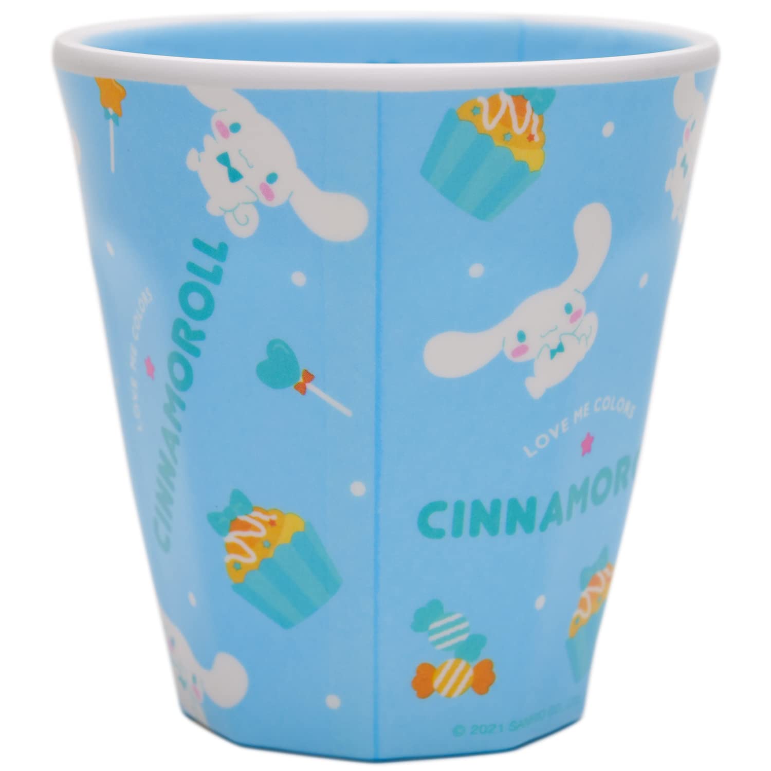 T'S FACTORY Sanrio W Melamine Cup Love Me Colors Cinnamoroll- Japan Figure Store - #1 Bring To You The Best Japanese Goods