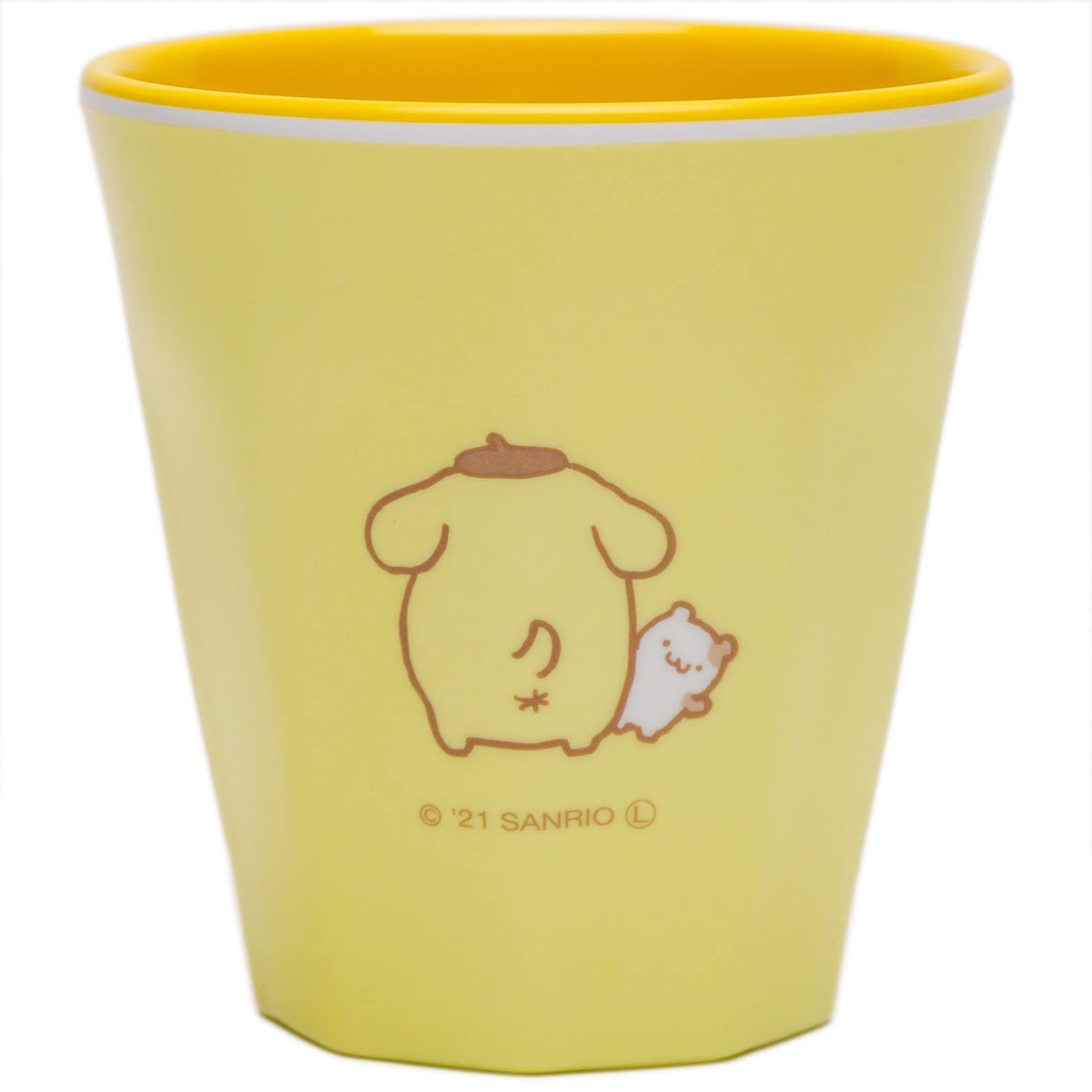 T'S FACTORY Sanrio Melamine Cup Simple Pom Pom Purin- Japan Figure Store - #1 Bring To You The Best Japanese Goods
