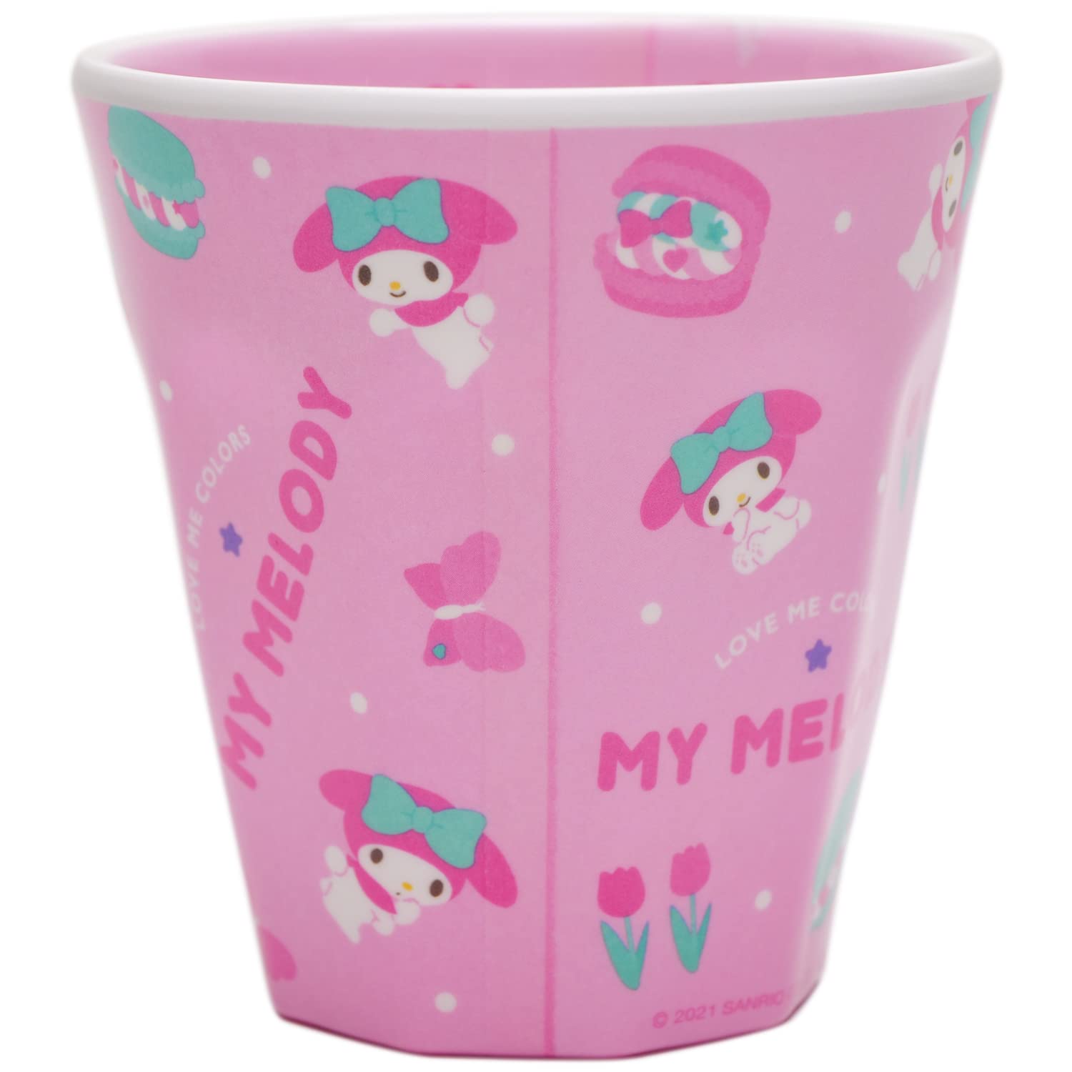 Ts Factory Melody Cup My Melody Love Me Colors Pink 270Ml Sr-5525450Mm H9.1 × Φ8.8Cm- Japan Figure Store - #1 Bring To You The Best Japanese Goods