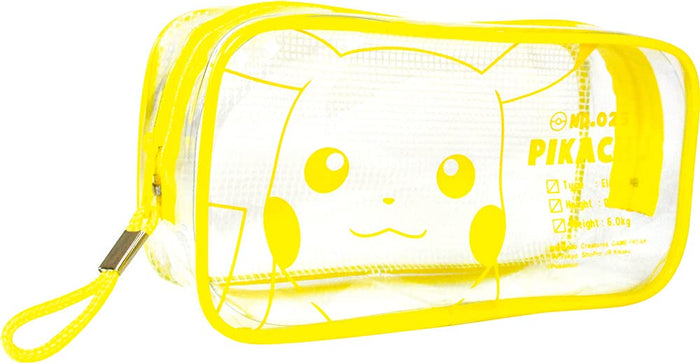T'S FACTORY Pokemon Clear Mesh Pouch Pikachu- Japan Figure Store - #1 Bring To You The Best Japanese Goods