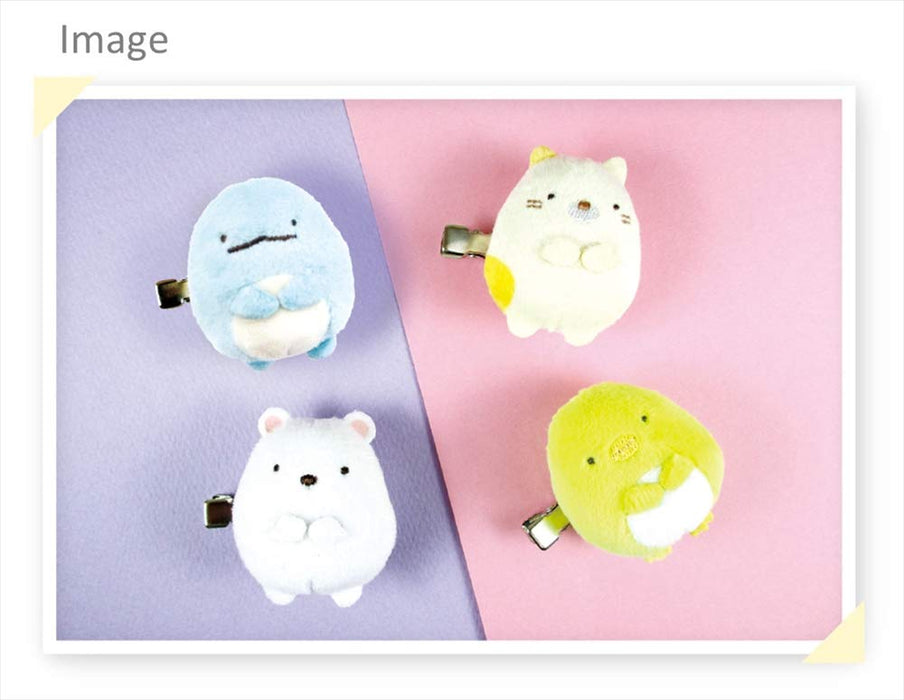 Ts Factory Sg-5537296Si Hair Clip Sumikko Gurashi Shirokuma Mascot Left- Japan Figure Store - #1 Bring To You The Best Japanese Goods