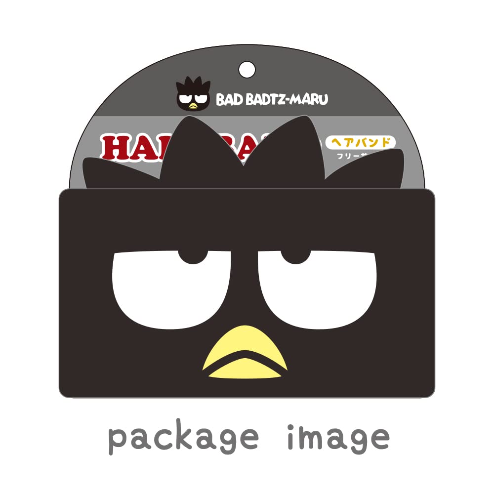 Ts Factory Sr-5537463Bb Hair Band Bad Batsu Maru Thick Black- Japan Figure Store - #1 Bring To You The Best Japanese Goods