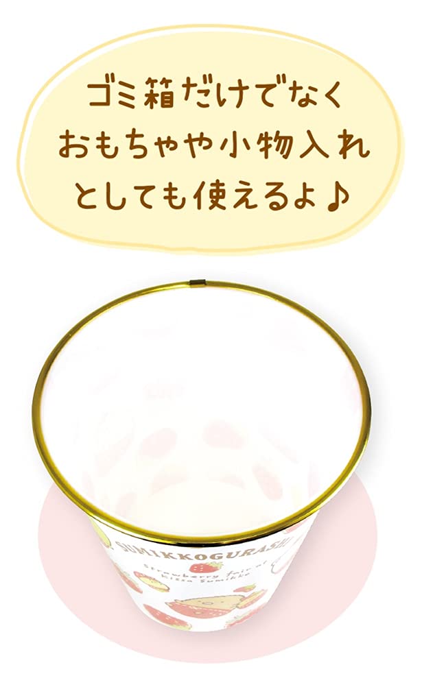 T'S Factory Trash Can Sumikko Gurashi Strawberry Fair- Japan Figure Store - #1 Bring To You The Best Japanese Goods