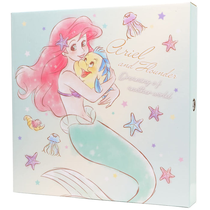 T'S FACTORY Disney The Little Mermaid Ariel Jewelry Wall Clock Blue- Japan Figure Store - #1 Bring To You The Best Japanese Goods