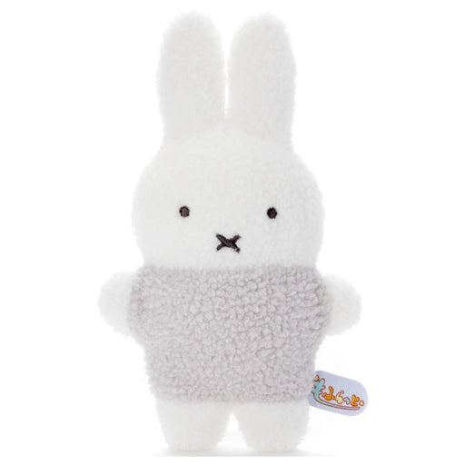 Takara Tomy Arts Bruna Fluffy Plush Miffy Gray Height Approx. 20 Cm- Japan Figure Store - #1 Bring To You The Best Japanese Goods