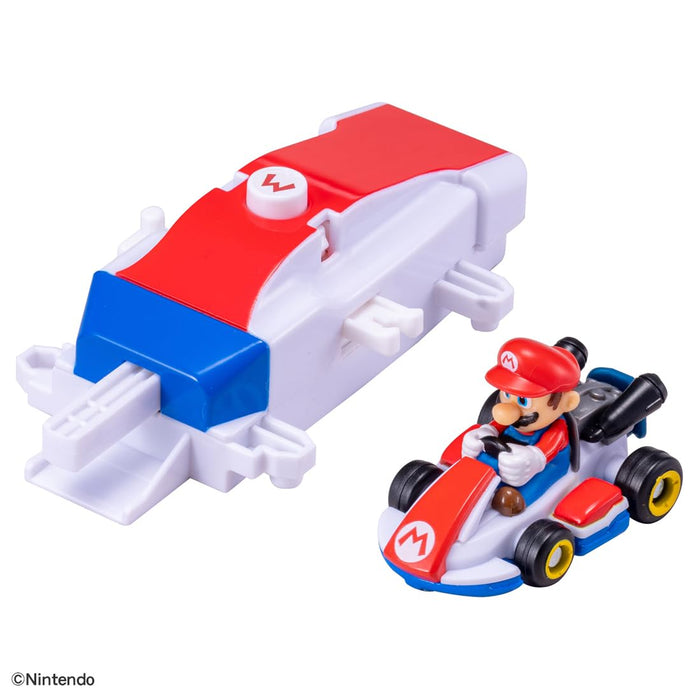 Takara Tomy Mini Mario Kart Drift Starter Set Tomica Standard Car Toy for Ages 3+- Japan Figure Store - #1 Bring To You The Best Japanese Goods
