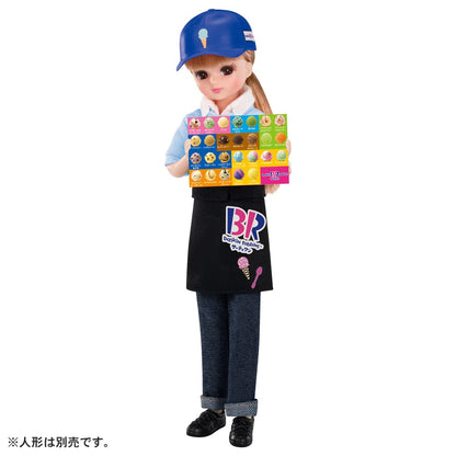 Takara Tomy Licca-Chan Ice Cream Shop Dress-Up Age 3+ Play Toy- Japan Figure Store - #1 Bring To You The Best Japanese Goods