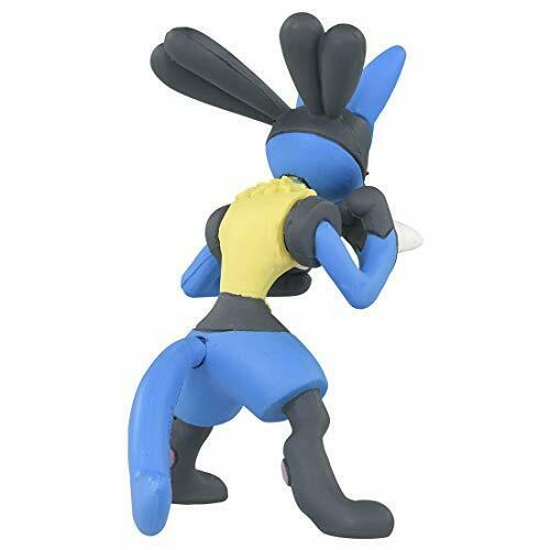 Takara Tomy Monster Collection Ms-10 Lucario Character Toy- Japan Figure Store - #1 Bring To You The Best Japanese Goods