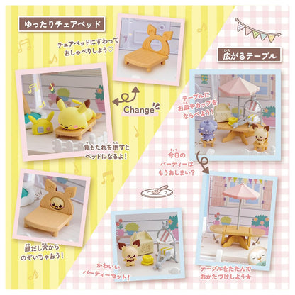 Takara Tomy Pokemon Poke Peace House Garden Party- Japan Figure Store - #1 Bring To You The Best Japanese Goods