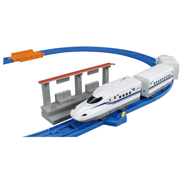 TAKARA TOMY Pla-Rail Bullet Train N700S Basic Set- Japan Figure Store - #1 Bring To You The Best Japanese Goods