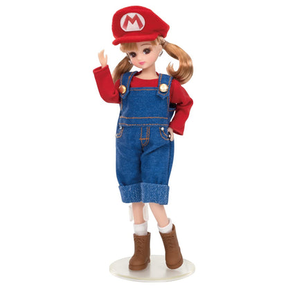 Takara Tomy Licca-Chan Doll Ld-33 Super Mario Dress Up Doll Pretend Play Toy Age 3+ Japan St Mark Certified- Japan Figure Store - #1 Bring To You The Best Japanese Goods