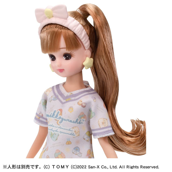 TAKARA TOMY Licca Doll Sumikko Gurashi Pajama Party Outfit Set (Doll is not included)- Japan Figure Store - #1 Bring To You The Best Japanese Goods