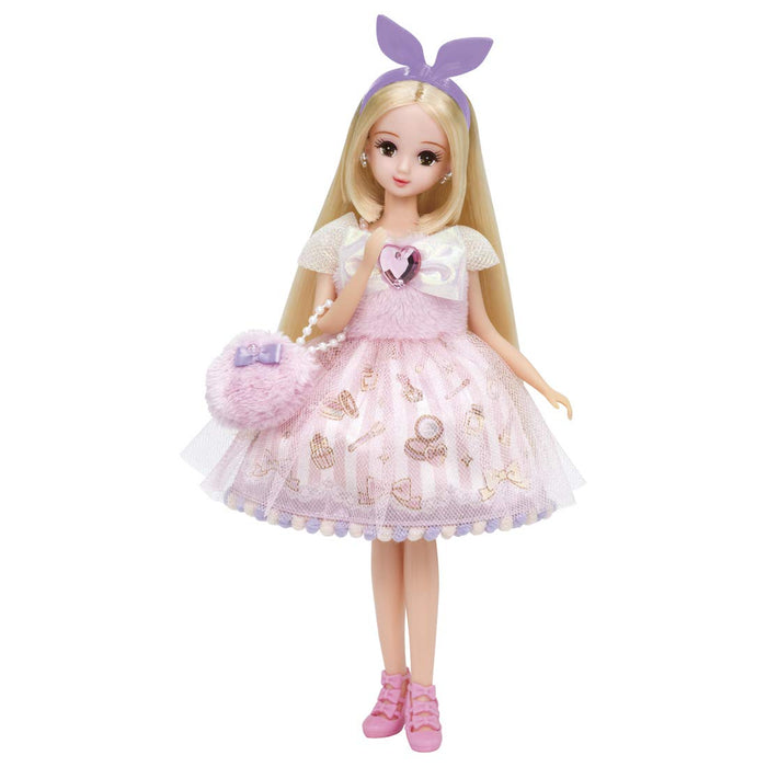TAKARA TOMY Licca Doll Dream Colored Dress Set Makeup Happy <<Doll Not Included>>- Japan Figure Store - #1 Bring To You The Best Japanese Goods