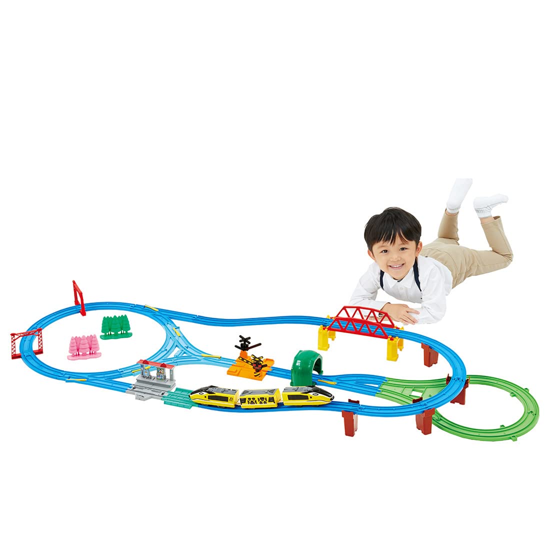 Takara Tomy Plarail Asobi! Large Volume Best Selection Set Train Toy 3+ St Mark Cert.- Japan Figure Store - #1 Bring To You The Best Japanese Goods