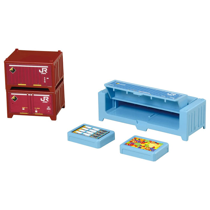 TAKARA TOMY Pla-Rail S-38 Long Container Train- Japan Figure Store - #1 Bring To You The Best Japanese Goods