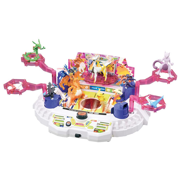 Takara Tomy Pokémon Moncolle Fierce Battle! Attack Stadium Pokemon Toys Ages 4 And Up Toy Safety Standard Passed St Mark Certified Pokemon Takara Tomy- Japan Figure Store - #1 Bring To You The Best Japanese Goods