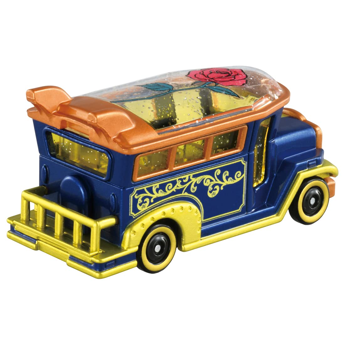 Takara Tomy Dm-11 Tomica Disney Motors Jamboree Cruiser Beauty And The Beast Disney Toy- Japan Figure Store - #1 Bring To You The Best Japanese Goods