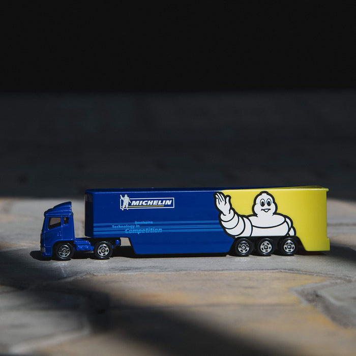 Takara Tomy Tomica Long 135 Michelin Motorsport Transporter Japanese Long Truck Toys- Japan Figure Store - #1 Bring To You The Best Japanese Goods