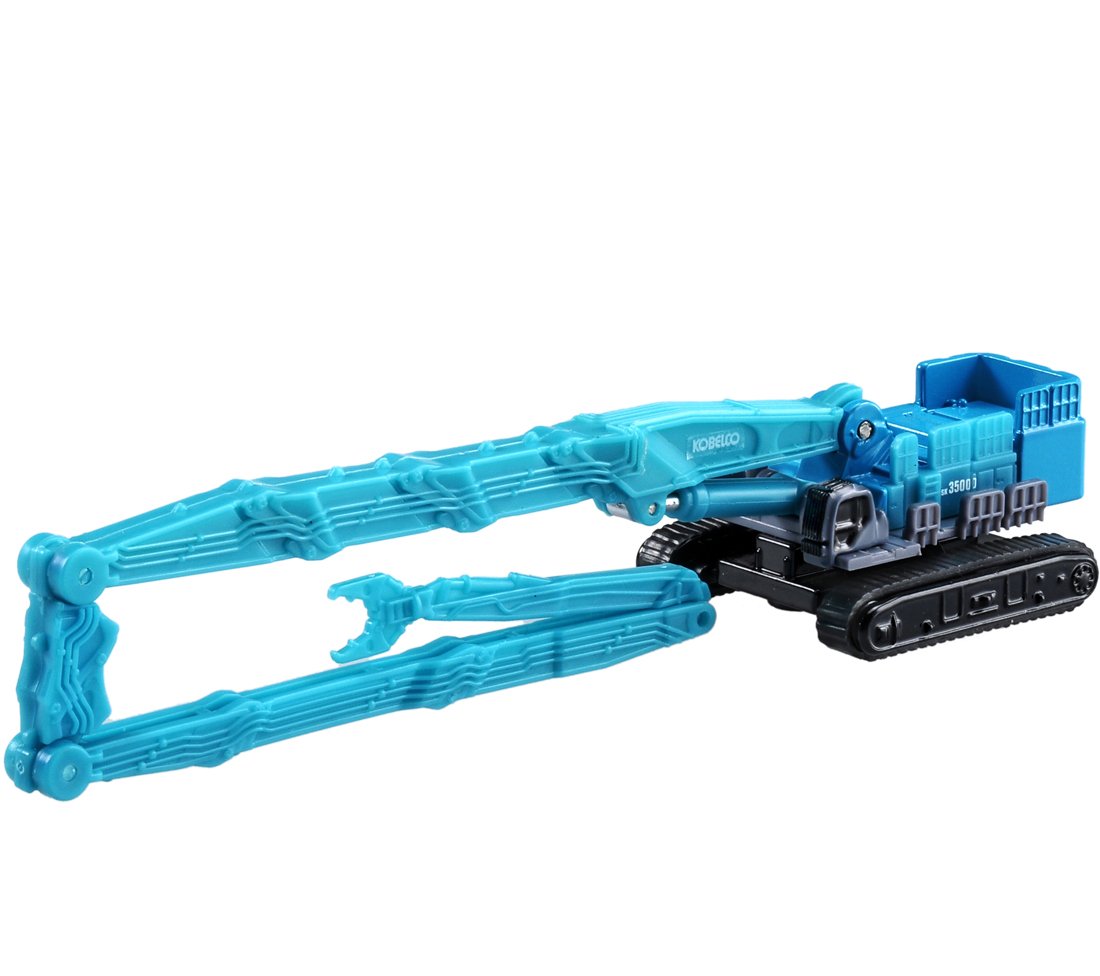 TAKARA TOMY Tomica Long 130 Kobelco Construction Demolition Machine Sk3500D 858270- Japan Figure Store - #1 Bring To You The Best Japanese Goods