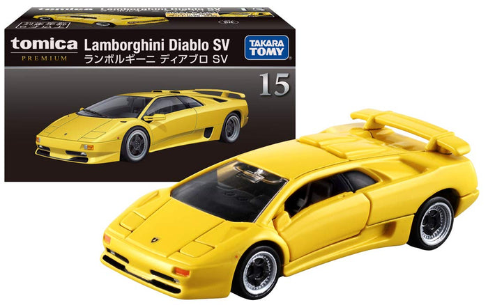 TAKARA TOMY Tomica Premium 15 Lamborghini Diablo Sv- Japan Figure Store - #1 Bring To You The Best Japanese Goods