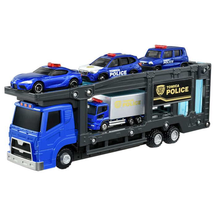 Takara Tomy Tomica World Police Carrier Car Set Japanese Non-Scale Car Toys- Japan Figure Store - #1 Bring To You The Best Japanese Goods