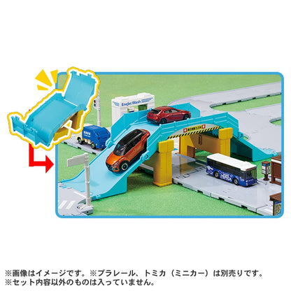 TAKARA TOMY Tomica World Tomica Town Railroad Crossing / Overpass / Intersection Set- Japan Figure Store - #1 Bring To You The Best Japanese Goods