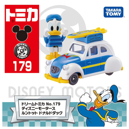 Takara Tomy Tomica Dream No.179 Disney Motors Runtotto Donald Duck Toy 3+- Japan Figure Store - #1 Bring To You The Best Japanese Goods