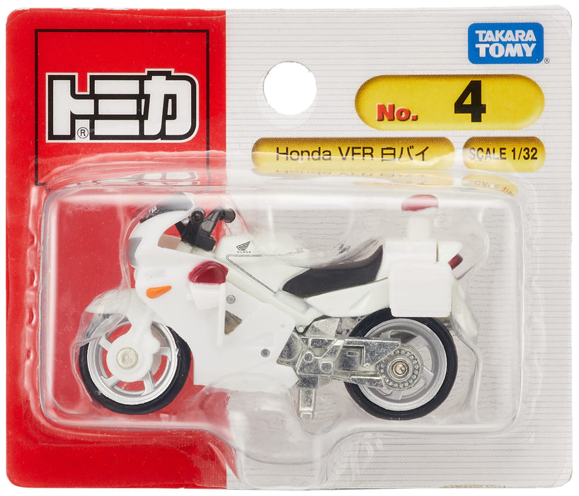 Takara Tomy Tomica No.004 Honda VFR800 Motorcycle Mini Car Toy for Kids 3+- Japan Figure Store - #1 Bring To You The Best Japanese Goods