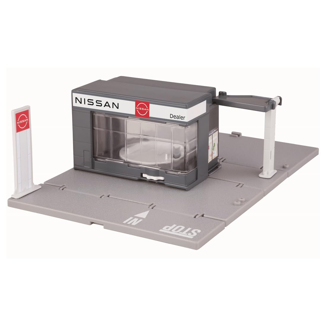 Takara Tomy Tomica Town Nissan Dealer with Mini Car Toy Suitable for Ages 3+- Japan Figure Store - #1 Bring To You The Best Japanese Goods