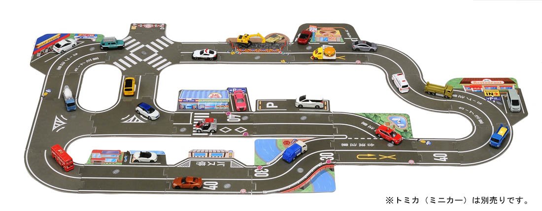 Takara Tomy Tomica World Connecting Road Japanese Plastic Road Toys Car Models- Japan Figure Store - #1 Bring To You The Best Japanese Goods