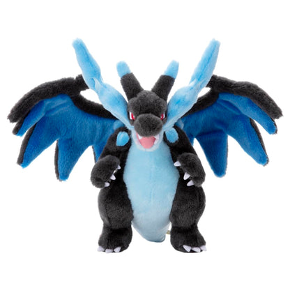 Takaratomy Arts Pokemon Get Plush Toy Mega Charizard X 35cm- Japan Figure Store - #1 Bring To You The Best Japanese Goods