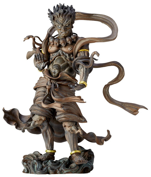 Kaiyodo Japan Fukasa Wood Carving Figurine 142Mm Pvc Abs Painted Movable Figure- Japan Figure Store - #1 Bring To You The Best Japanese Goods