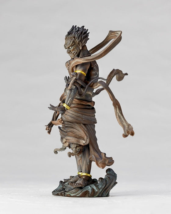 Kaiyodo Japan Fukasa Wood Carving Figurine 142Mm Pvc Abs Painted Movable Figure- Japan Figure Store - #1 Bring To You The Best Japanese Goods