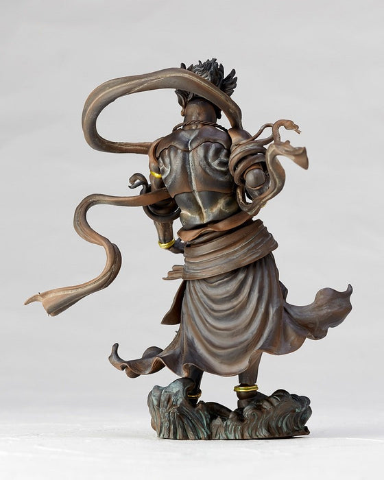 Kaiyodo Japan Fukasa Wood Carving Figurine 142Mm Pvc Abs Painted Movable Figure- Japan Figure Store - #1 Bring To You The Best Japanese Goods