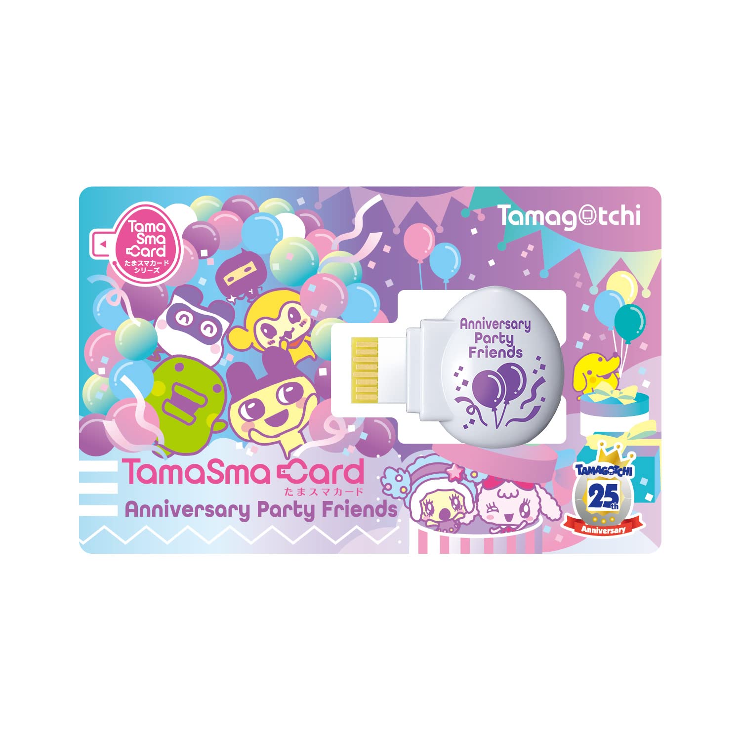 Bandai Tamagotchi Tama Sma Card Anniversary Party Friends Cute Tama Sma Card- Japan Figure Store - #1 Bring To You The Best Japanese Goods