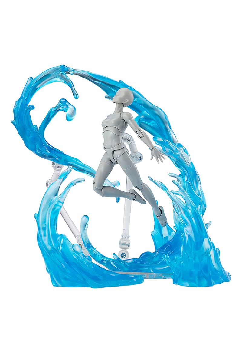 Bandai Spirits Tamashii Effect Water Blue 180mm PVC & ABS Painted Figure for SH Figuarts- Japan Figure Store - #1 Bring To You The Best Japanese Goods