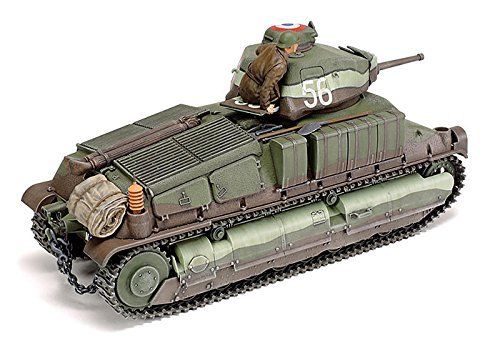 Tamiya 1/35 French Medium Tank Somua S35 Model Kit- Japan Figure Store - #1 Bring To You The Best Japanese Goods