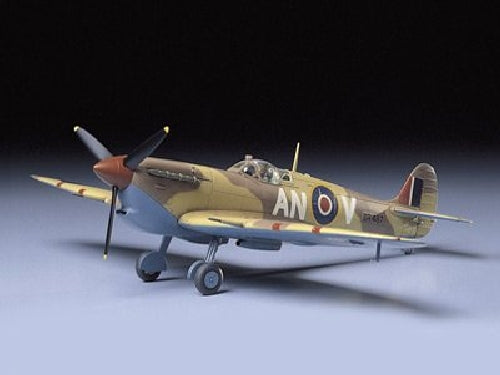 Tamiya 1/48 Super Marine Spitfire Mk.vb Trop Model Kit - Japan Figure