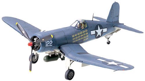 Tamiya 1/48 Vought F4u-1a Corsair Model Kit - Japan Figure