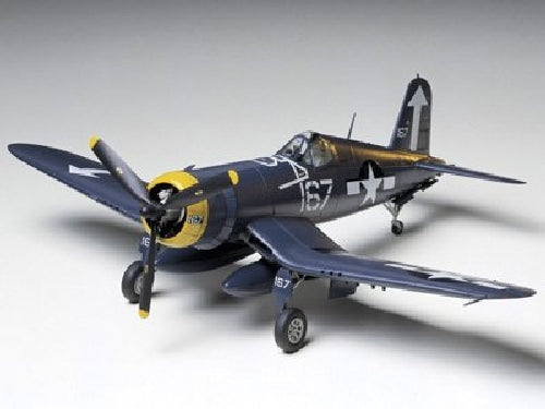 Tamiya 1/48 Vought F4u-1d Corsair Model Kit - Japan Figure