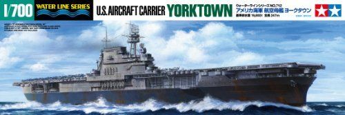 Tamiya 1/700 U.s. Aircraft Carrier Yorktown Model Kit- Japan Figure Store - #1 Bring To You The Best Japanese Goods