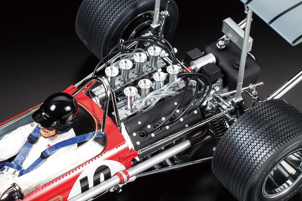 TAMIYA 12053 Team Lotus Type 49B 1968 With Photo Etched Parts 1/12 Scale Kit- Japan Figure Store - #1 Bring To You The Best Japanese Goods