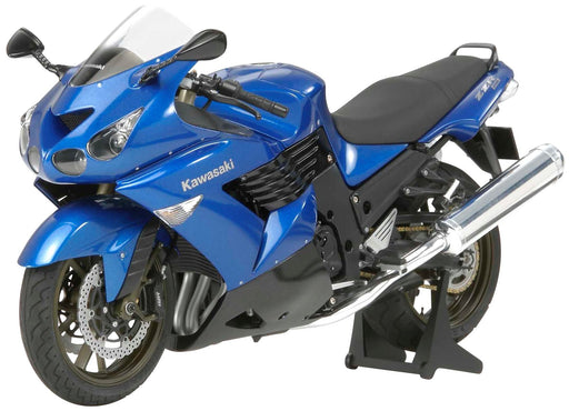 TAMIYA - 21083 Kawasaki Zzr1400 Blue 1/12 Finished Model Masterwork Collection- Japan Figure Store - #1 Bring To You The Best Japanese Goods